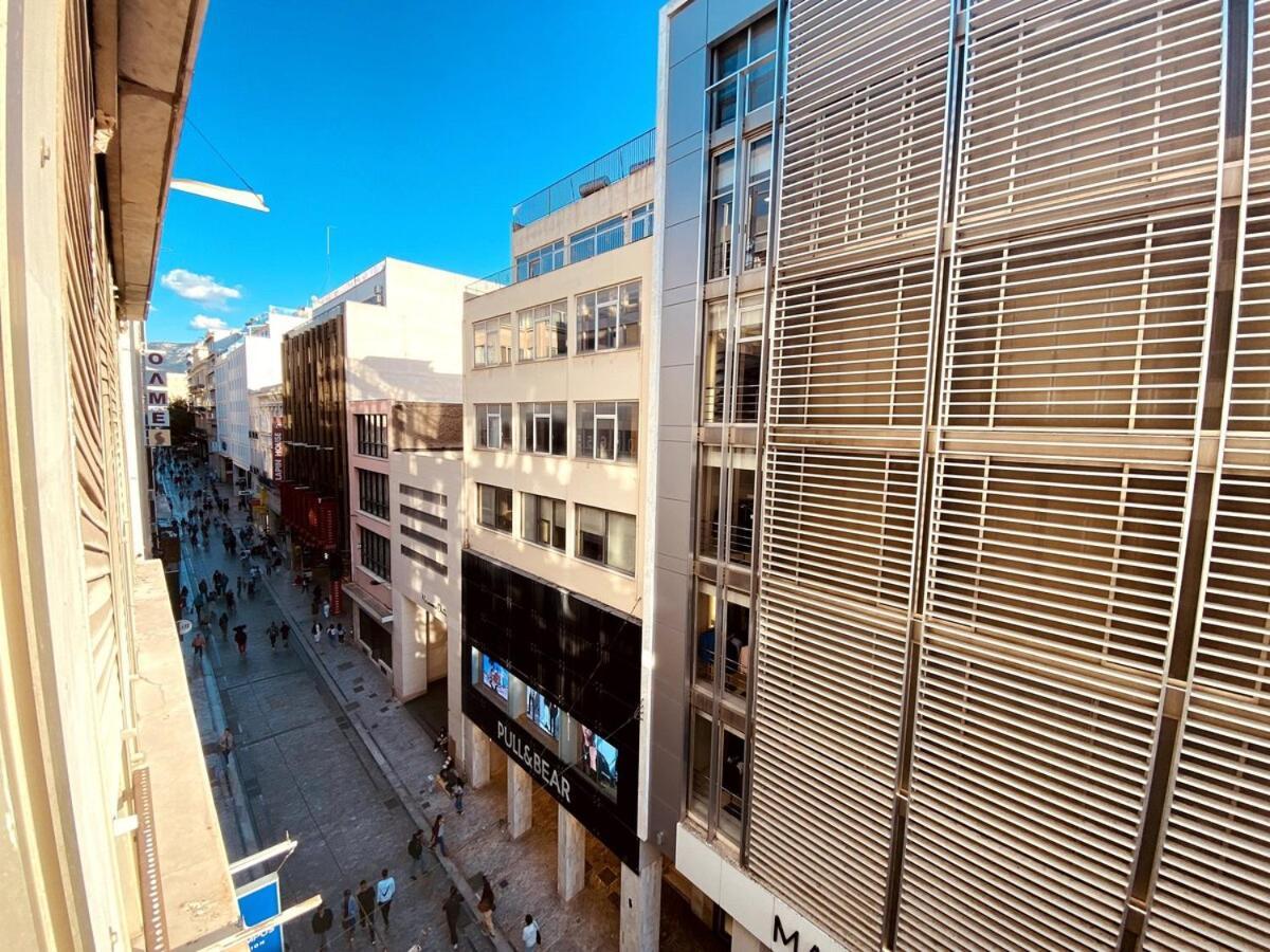 Ermou Studio Athen Exterior foto